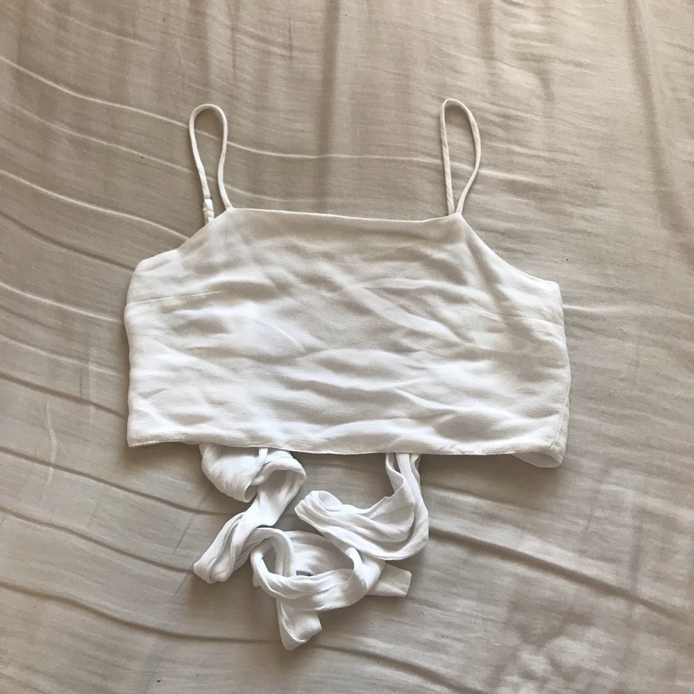 Brandy Melville White Kimberly Top